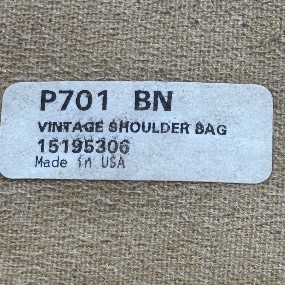 Dooney & Bourke toggle Flap Shoulder Bag AWL Leather USA made Brown Vintage - Picture 10 of 11